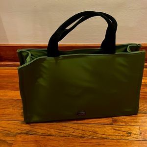 Olive green tote